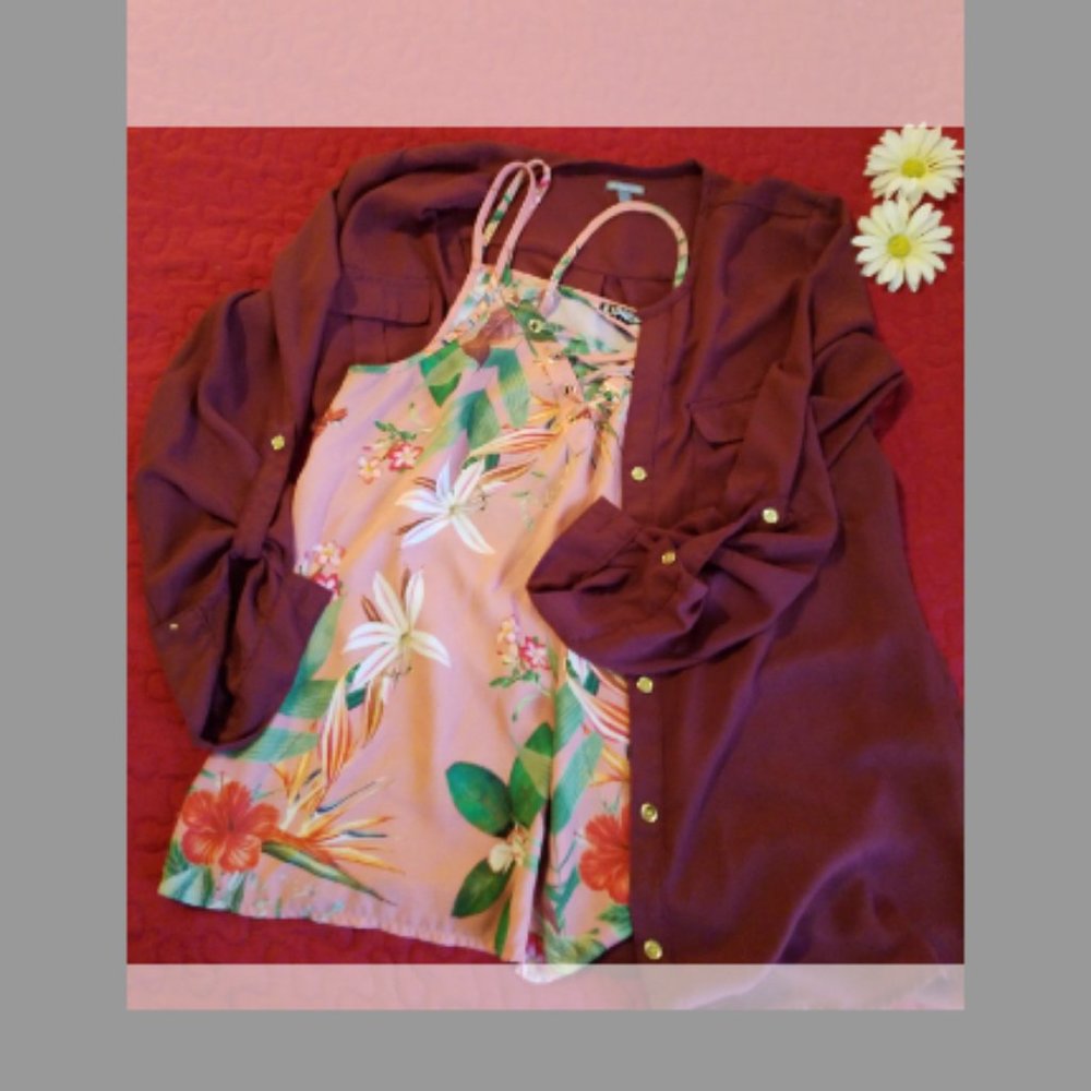 Charlotte Russe Shirt Set